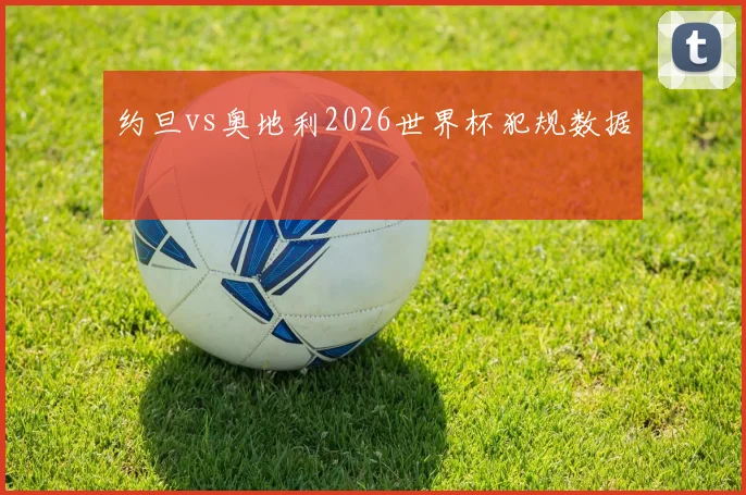 约旦vs奥地利2026世界杯犯规数据